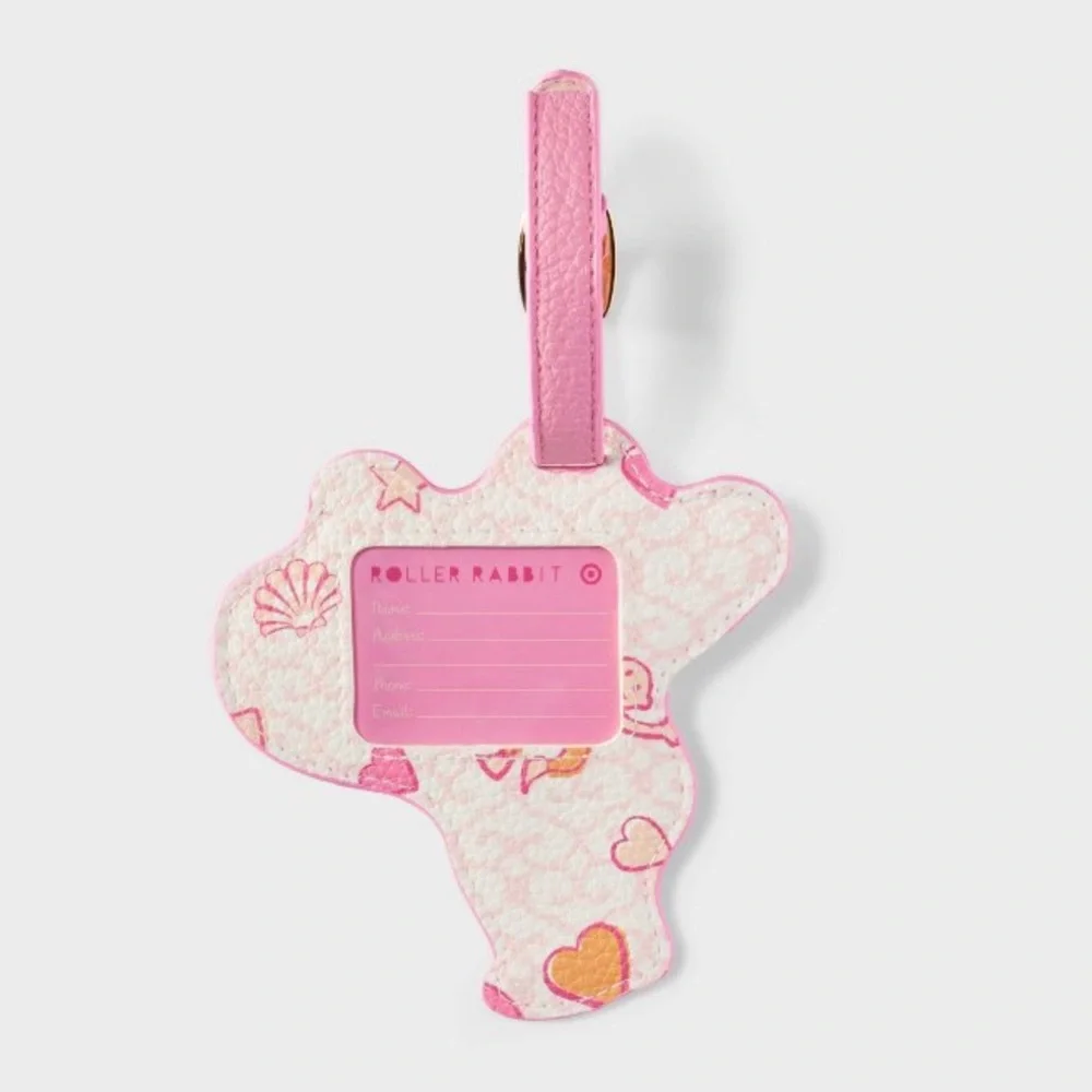 SET OF TWO Sea Life Luggage Tags, Pink - Roller Rabbit x Target